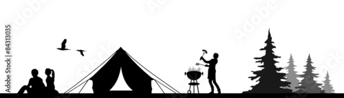 Download High Quality Camping Clipart Silhouette Transparent PNG Images Art Prim Clip Arts 2019