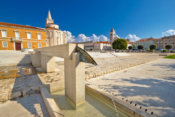 Obraz premium City of Zadar old Forum square