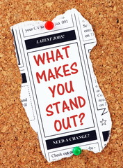 What Makes You Stand Out Classified Advertisement