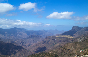 Gran Canaria, Caldera de Tejeda in May