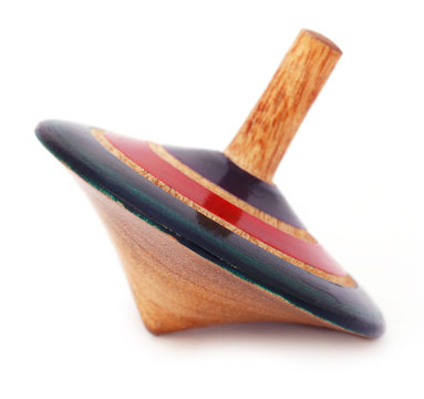 Decorative spinning top