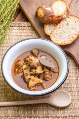 Goulash soup.