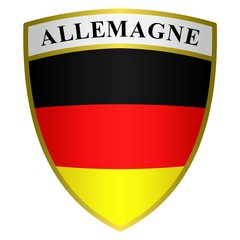 Obraz premium Blason Allemagne
