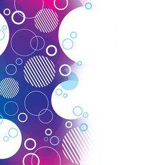 Abstract Background with Circles
