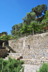 Obraz premium Camogli e promontorio di Portofino