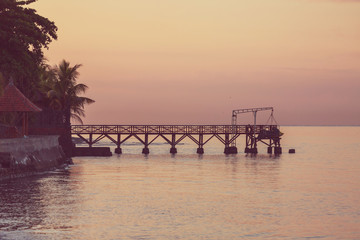 Boardwalk on the beach