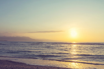 Obraz premium Sea sunset