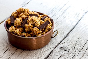 Cereals with chocolate