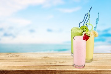 Milk Shake, Smoothie, Drink.