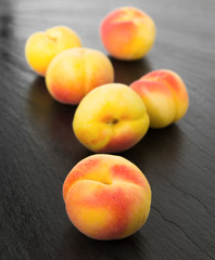 small ripe apricots