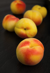 small ripe apricots