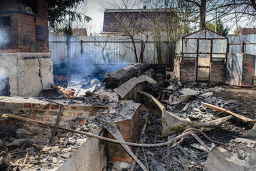 After the fire in No. 7