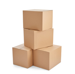 box package delivery cardboard carton