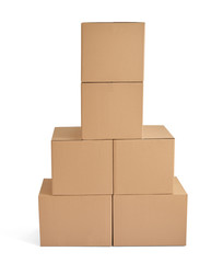 box package delivery cardboard carton