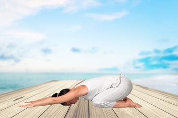 Yoga, Pilates, Stretching.