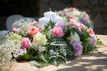 Wedding Table Flowers