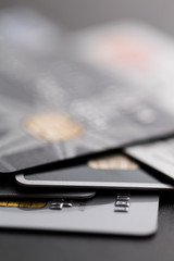 Group of Credit cards