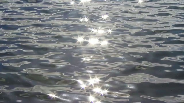 Sparkling sea water, HD footage