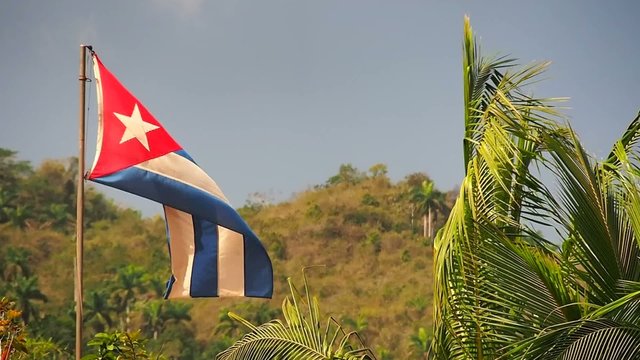 Flagge in Kuba