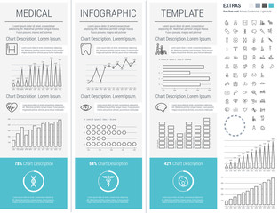 Medical Infographic Template.