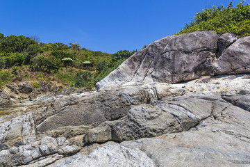 Stone on the island of Koh Racha