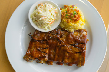BBQ pork ribs