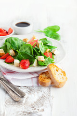 Fresh spring salad