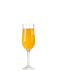 Orange juice in a glass