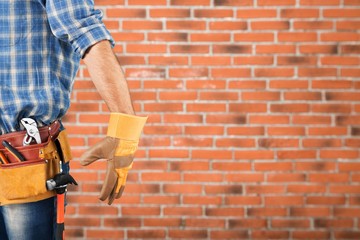 Roofer, Work Tool, Tool Belt.