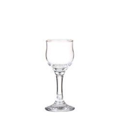 Empty glass of wine