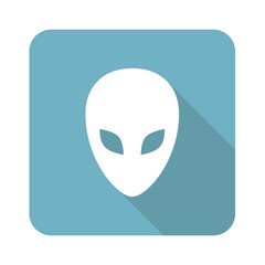 Alien square icon