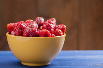 bowl of strawberries