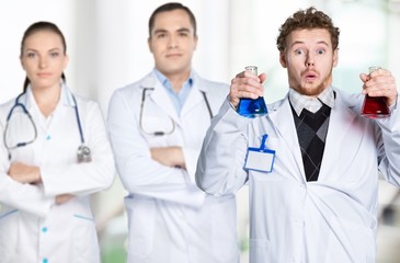 Fototapeta premium Nurse, Male Nurse, Healthcare Worker.