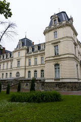 Old stone gothic castle palace king residence