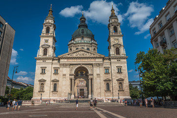 Fototapeta na wymiar Budapest Cathedral in Hungary
