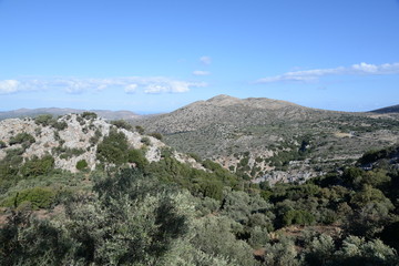 Fototapeta na wymiar Landschaft bei Krasi, Kreta