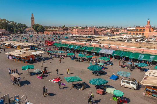 Marrakech Morocco main square