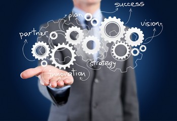 Concept, globalization, icon.