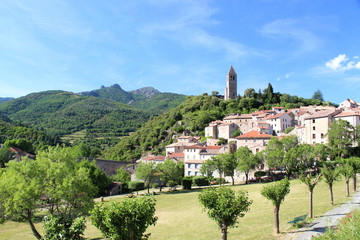 Olargues, languedoc, France