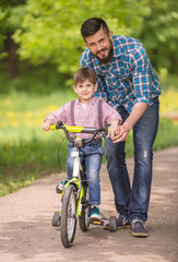 Obraz premium Father and son