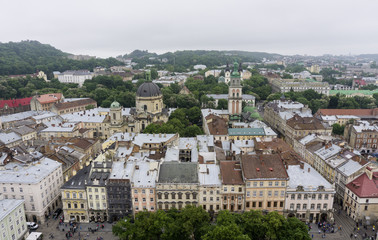 Fototapeta na wymiar Europe city capital view panorama