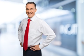 Obraz premium Business, Businessman, Men.