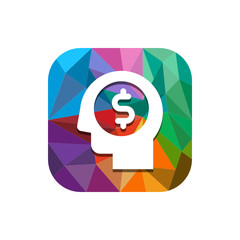 Geometric App Button