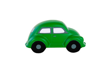 Grünes umweltfreundliches Auto (Spielzeug)