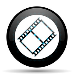 Fototapeta na wymiar film icon movie sign cinema symbol