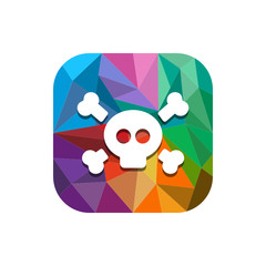 Geometric App Button