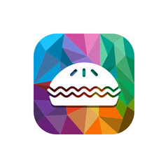 Geometric App Button