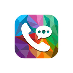 Geometric App Button