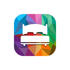 Geometric App Button