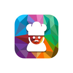 Geometric App Button